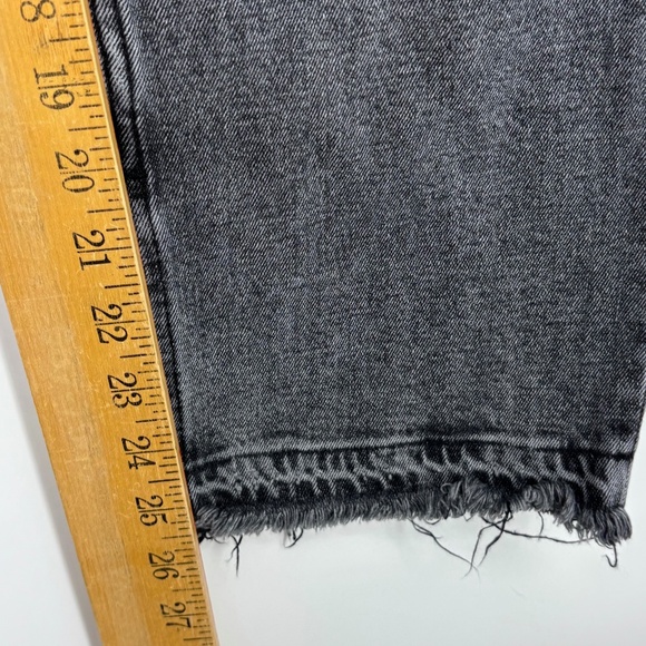 Abercrombie & Fitch Womens 28 Jeans The Ankle Straight Ultra High Rise Charcoal - Picture 7 of 10